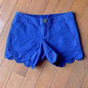 Lilly Pulitzer Cobalt Blue Buttercup Short
